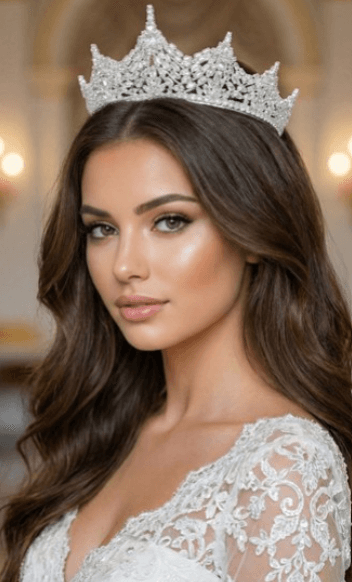 Kristal Gelin Tacı